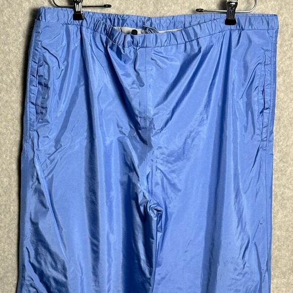 LL Bean Men's Size Large Vintage Gore-tex Nylon Pants Zip Ankle‎ Reflective Rain - Picture 9 of 13